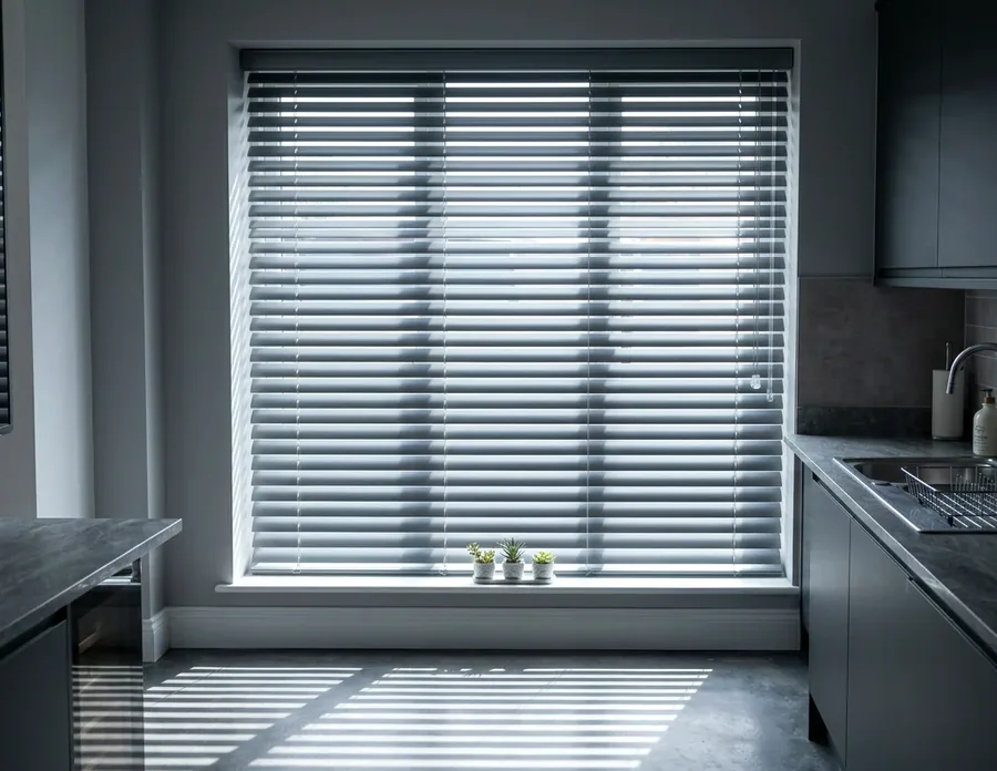 Venetian blinds fitted in a Woodhill home