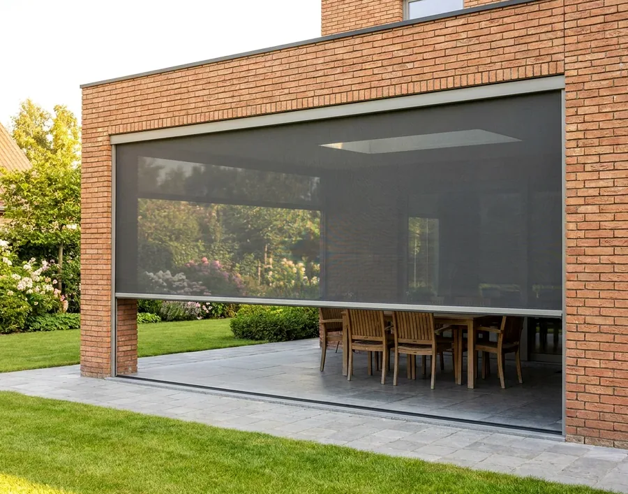 Zip screens fitted in a Woodhill home